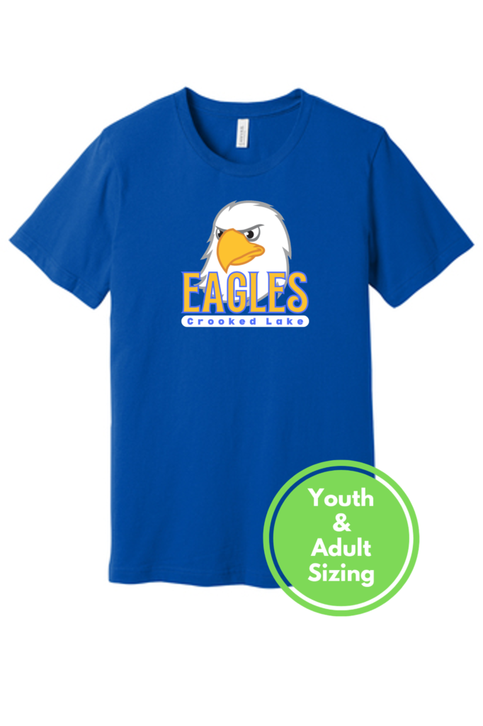 LET'S GO EAGLES - Unisex Jersey Short Sleeve Tee BELLA+CANVAS