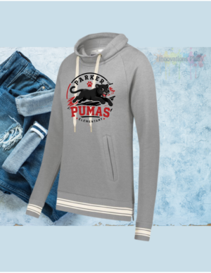 Parker Ladies All-American Funnel Neck Pullover (Puma Circle)
