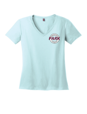 Park Manufacturing District ® Women’s Perfect Weight ® V-Neck Tee (left chest)