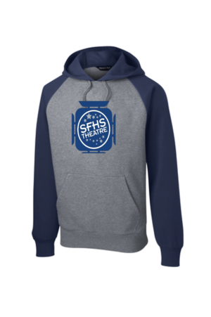 SFHS Theatre Sport-Tek® Raglan Colorblock Pullover Hooded Sweatshirt