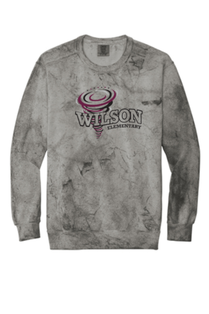 Wilson Adult Color Blast Crewneck Sweatshirt (Full Front)