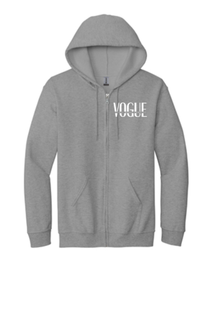 Vogue Gildan® - Heavy Blend™ Full-Zip Hooded Sweatshirt (Vogue with Full text through)