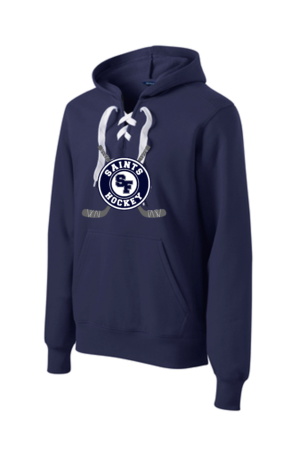 SF Hockey Sport-Tek® Lace Up Pullover Hooded Sweatshirt (Sticks Logo)