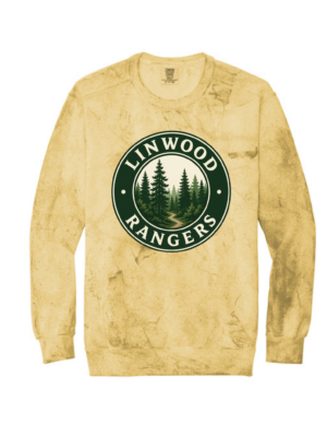 Linwood Adult Color Blast Crewneck Sweatshirt (circle)