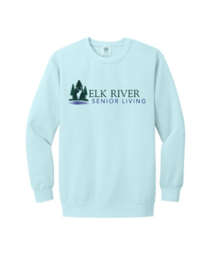 Elk River Senior Living Comfort Colors ® Ring Spun Crewneck Sweatshirt (full fronts)