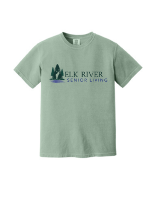 Elk River Senior Living Comfort Colors ® Heavyweight Ring Spun Tee (full front)