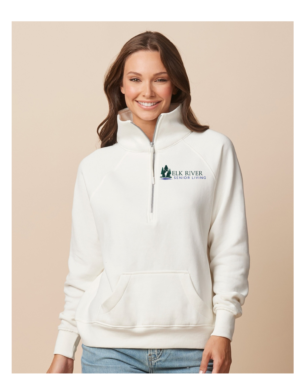 Elk River Senior Living Ladies Boxy Half Zip Fleece (embroidered)