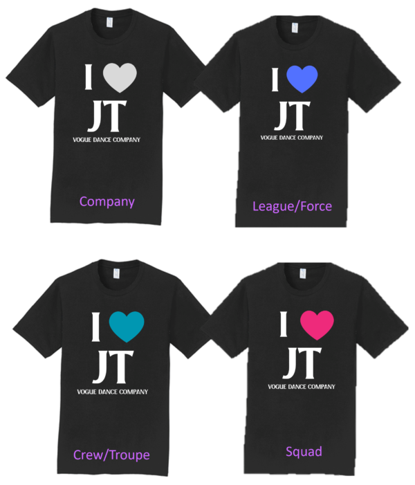 Vogue BP Line Port & Company® Fan Favorite™ Tee (I Heart JT!)