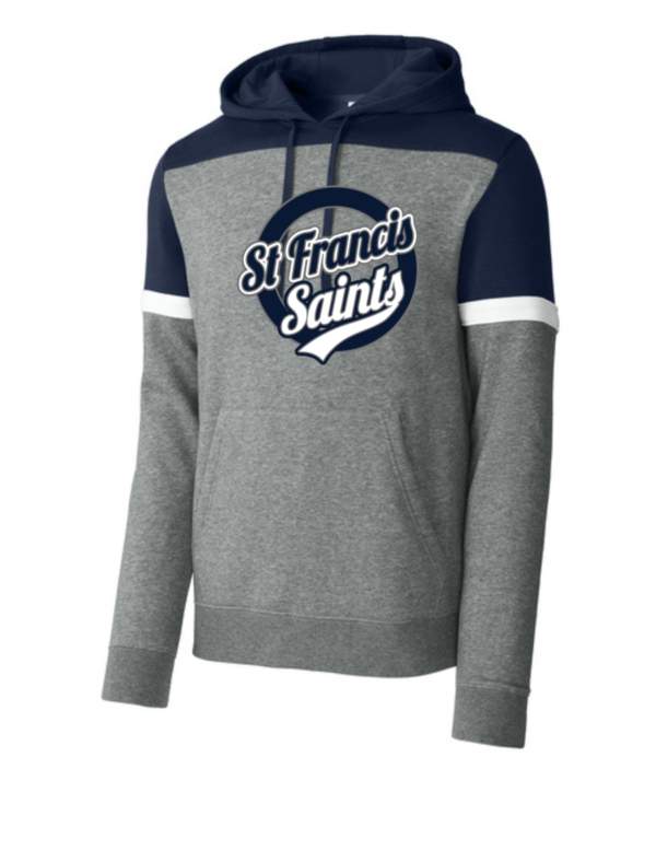 St Francis Area Schools Sport-Tek® Drive Fleece Colorblock Hoodie (New Logo)