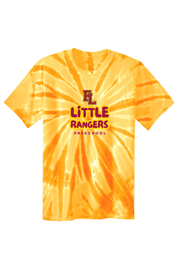 FL ECPP Port & Company® Tie-Dye Tee (Little Rangers Stacked Logo)