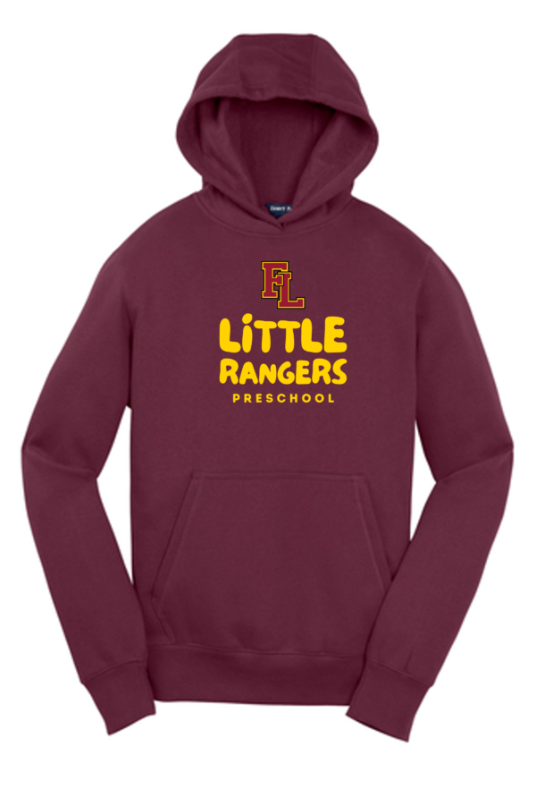 FL ECPP Sport-Tek Pullover Hooded Sweatshirt (Little Ranger Stacked)