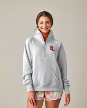 Forest Lake Rangers Ladies Boxy Half Zip Fleece (FL Embroidered)