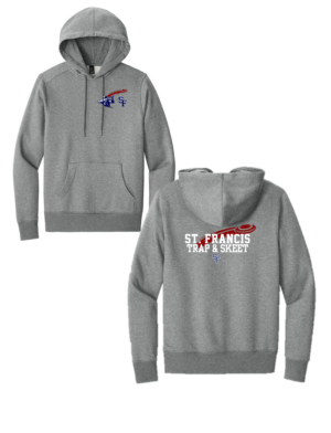 SF Trap District® Perfect Weight® Fleece Hoodie (LC Pic Logo + Full Back Words Logo)