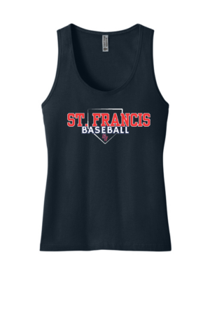 SF Baseball Next Level Apparel® Women’s Cotton Tank (plate logo)
