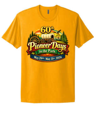 St Francis Pioneer Days 60th Anniversary Next Level Apparel® Youth Cotton Tee
