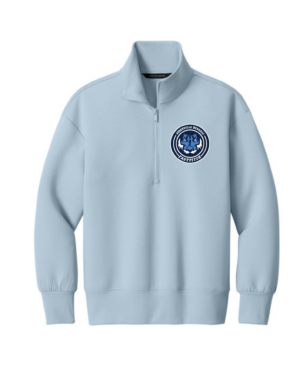 Soderville Fastpitch Mercer+Mettle® Women’s Soft Spacer 1/4-Zip (Embroidered) (circle)