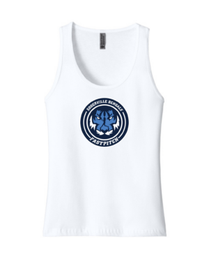 Soderville Fastpitch Next Level Apparel® Women’s Cotton Tank (circle)
