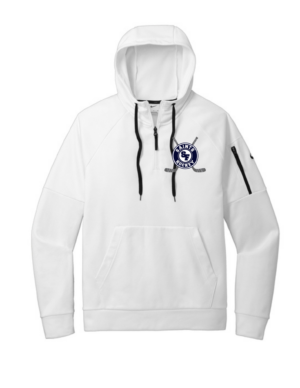 SF Hockey Nike Therma-FIT Pocket 1/4-Zip Fleece Hoodie (Embroidered) (sticks)