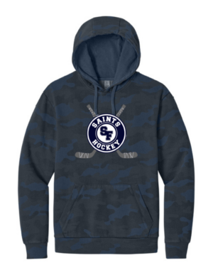 SF Hockey District Wash™ Camo Fleece Hoodie (sticks)