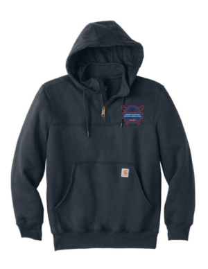 SBAA Carhartt® Rain Defender® Paxton Heavyweight Hooded Zip Mock Sweatshirt (Embroidered )