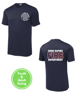 Coon Rapids Fire Sport-Tek® Posi-UV® Pro Tee (lc/fb)