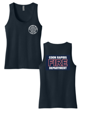 Coon Rapids Fire Next Level Apparel® Women’s Cotton Tank (lc/fb)