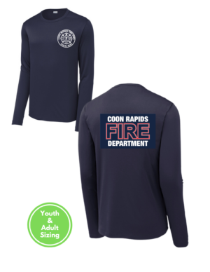 Coon Rapids Fire Posi-UV® Pro Long Sleeve Tee (lc/fb)
