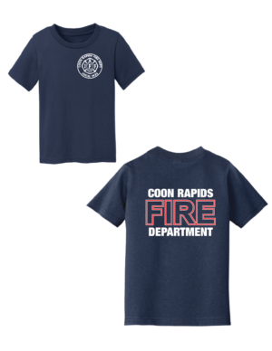 Coon Rapids Fire Toddler Core Cotton Tee (lc/fb)