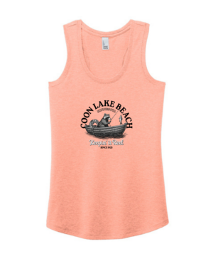 Coon Lake Beach  Women’s Perfect Tri® Racerback Tank