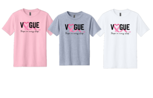 Vogue Nationals Cancer Awareness Tee