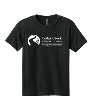 Cedar Creek Living Next Level Apparel® Adult Cotton Tee (Full Front White)