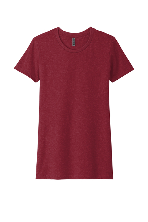 Becker & Associates Next Level Apparel® Women’s CVC Tee - Image 3