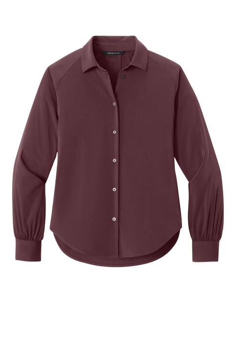 Becker & Associates Mercer+Mettle® Women’s Long Sleeve Buttery Soft Blouse - Image 2