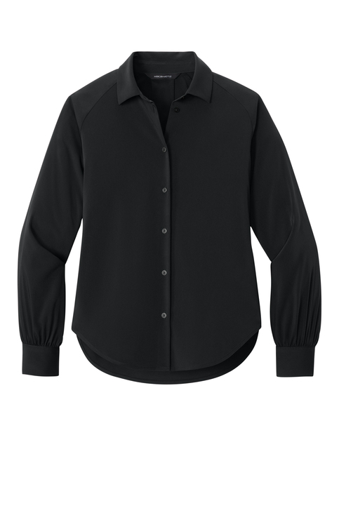 Becker & Associates Mercer+Mettle® Women’s Long Sleeve Buttery Soft Blouse - Image 3