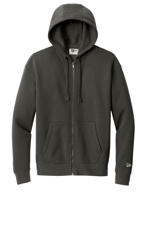 Becker & Associates New Era® Heritage Fleece Full-Zip Hoodie - Image 2