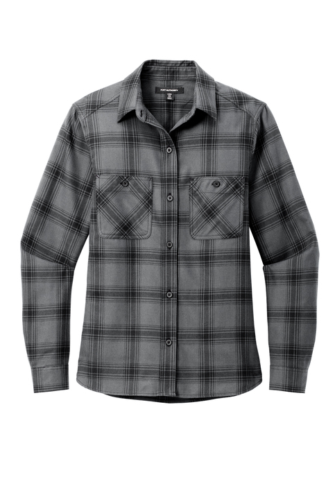 Becker & Associates Port Authority® Plaid Flannel Shirt (men and womens) - Image 3