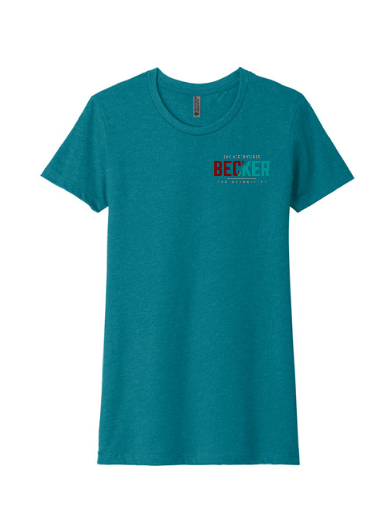 Becker & Associates Next Level Apparel® Women’s CVC Tee