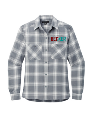 Becker & Associates Port Authority® Plaid Flannel Shirt (men and womens)