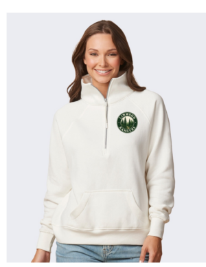 Linwood Ladies Boxy Half Zip Fleece (circle)