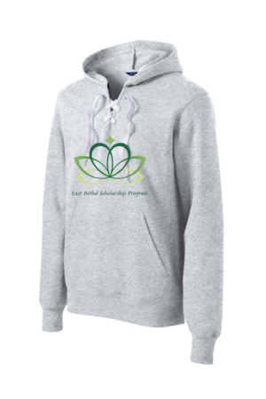 East Bethel Royalty Sport-Tek® Lace Up Pullover Hooded Sweatshirt (Full Front)