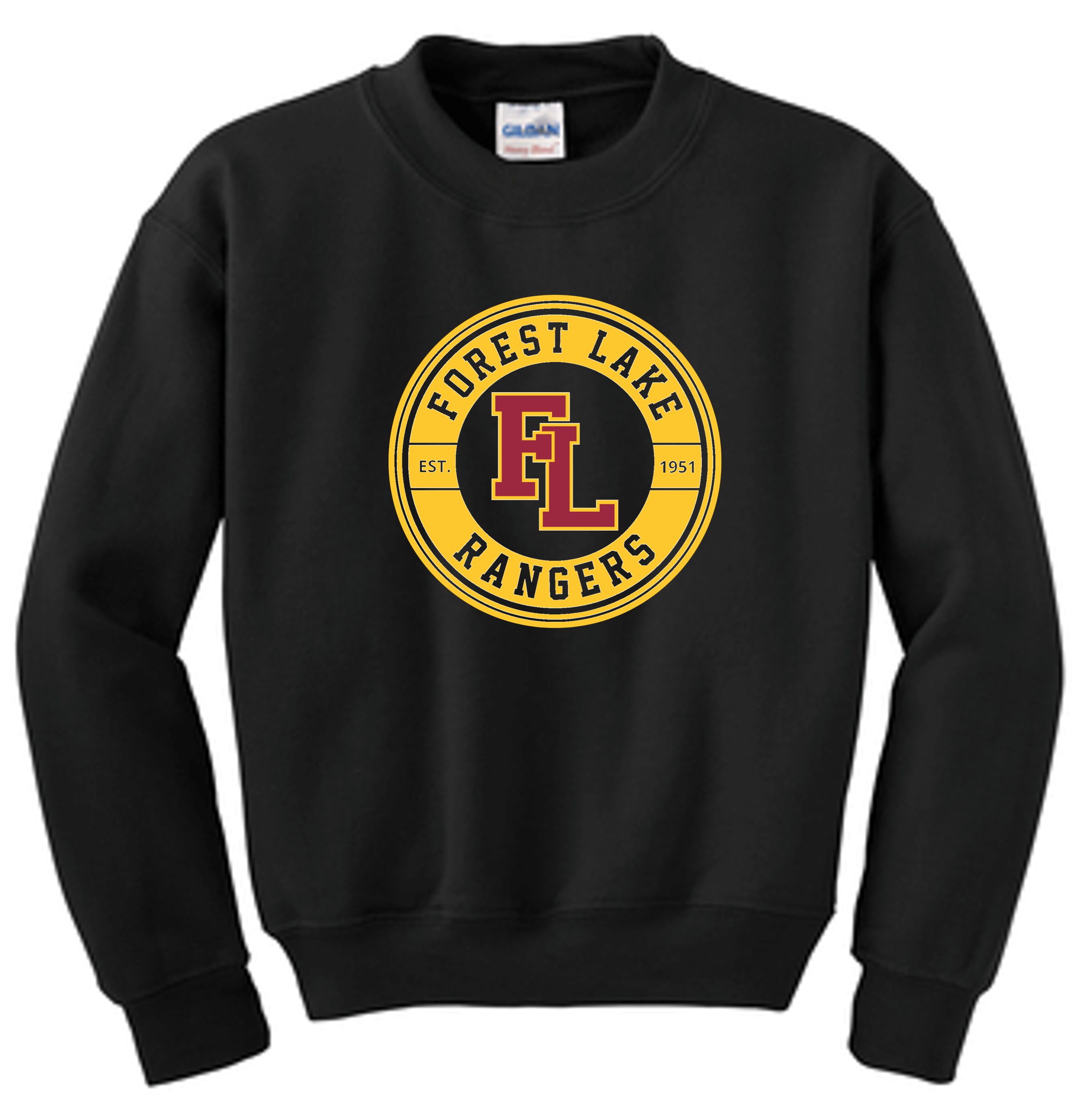 FL Rangers Heavy Blend™ Crewneck Sweatshirt (Circle Est Logo)