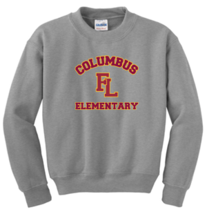 Columbus Heavy Blend™ Crewneck Sweatshirt (Arched FL Logo)