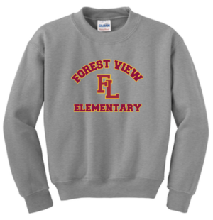 Forest View Heavy Blend™ Crewneck Sweatshirt (Arched FL Logo)