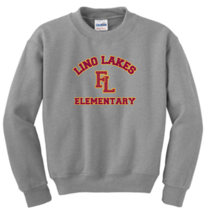 Lino Lakes Heavy Blend™ Crewneck Sweatshirt (Arched FL Logo)