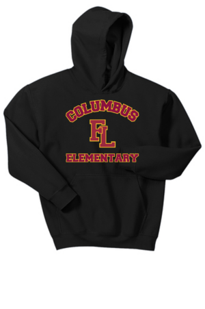 Columbus Elementary Gildan® Heavy Blend™ Hooded Sweatshirt (Arched FL Logo)