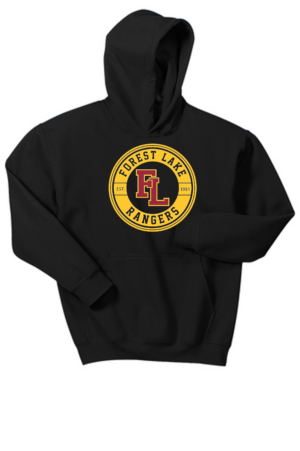 FL Rangers Elementary Gildan® Heavy Blend™ Hooded Sweatshirt (FL Circle Est Logo)