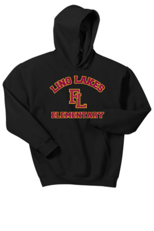 Lino Lakes Elementary Gildan® Heavy Blend™ Hooded Sweatshirt (Arched FL Logo)