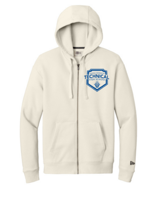AH Technical High School New Era® Heritage Fleece Full-Zip Hoodie (embroidered)