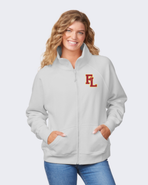 FL Rangers Ladies Relaxed Full Zip Fleece (FL LC)