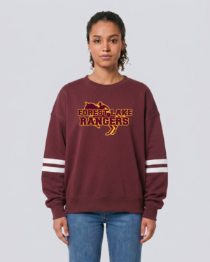 Forest Lake Rangers Ladies Boxy Varsity Crew (Horse Logo)